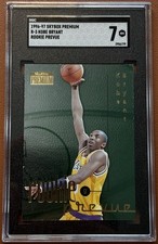 1996-97 Skybox Premium Kobe Bryant Prevue RC #R-3 Lakers PSA 7 Rookie