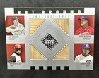 2002 UD Diamond Connection Joe Dimaggio /Griffey Jr/McGwire/Sosa Game Used Bats
