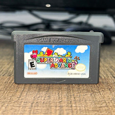 Nintendo Super Mario Advance GBA Cartridge Only AUTHENTIC TESTED AND WORKING