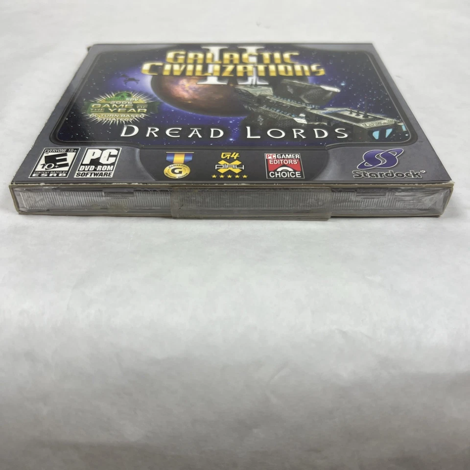 Galactic Civilizations 2 Dread Lords PC CD-ROM.  Brand New Sealed. - Image 3 of 3