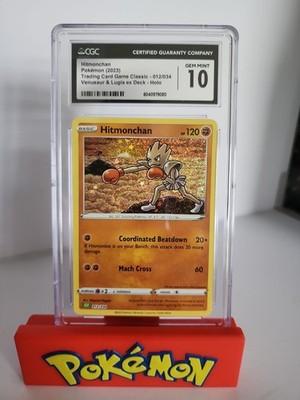 Hitmonchan 012/034 Trading Card Game Classic Holo for sale online