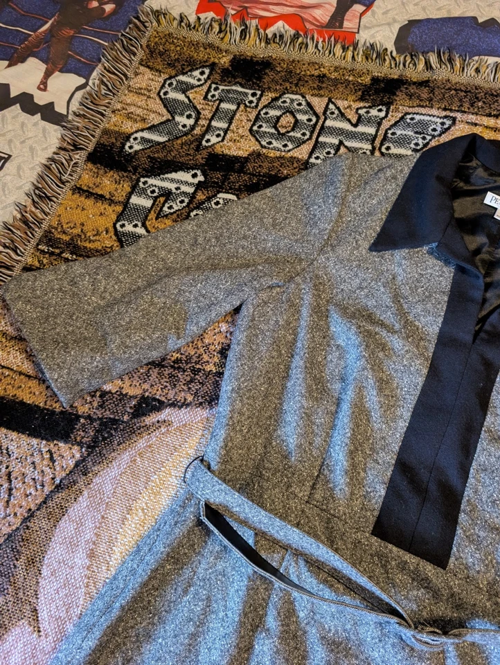 Pendleton Women's Wool Black & Gray Dress Size 10 Career Attire Made in US - Image 4 of 4