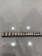 Craftsman Tools 16pc Metric 7-22mm Shallow Socket Set 38 Dr 6 Pt Usa