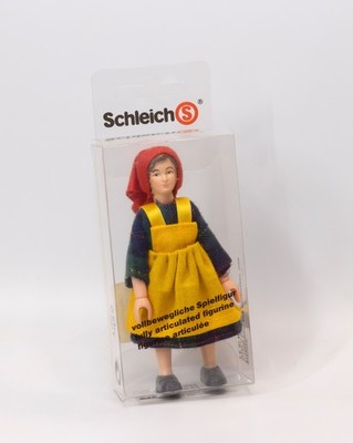RARITÄT! Schleich 13413 Bäuerin Dolly Dolls/vollbewegliche Spielfigur 1992 2002