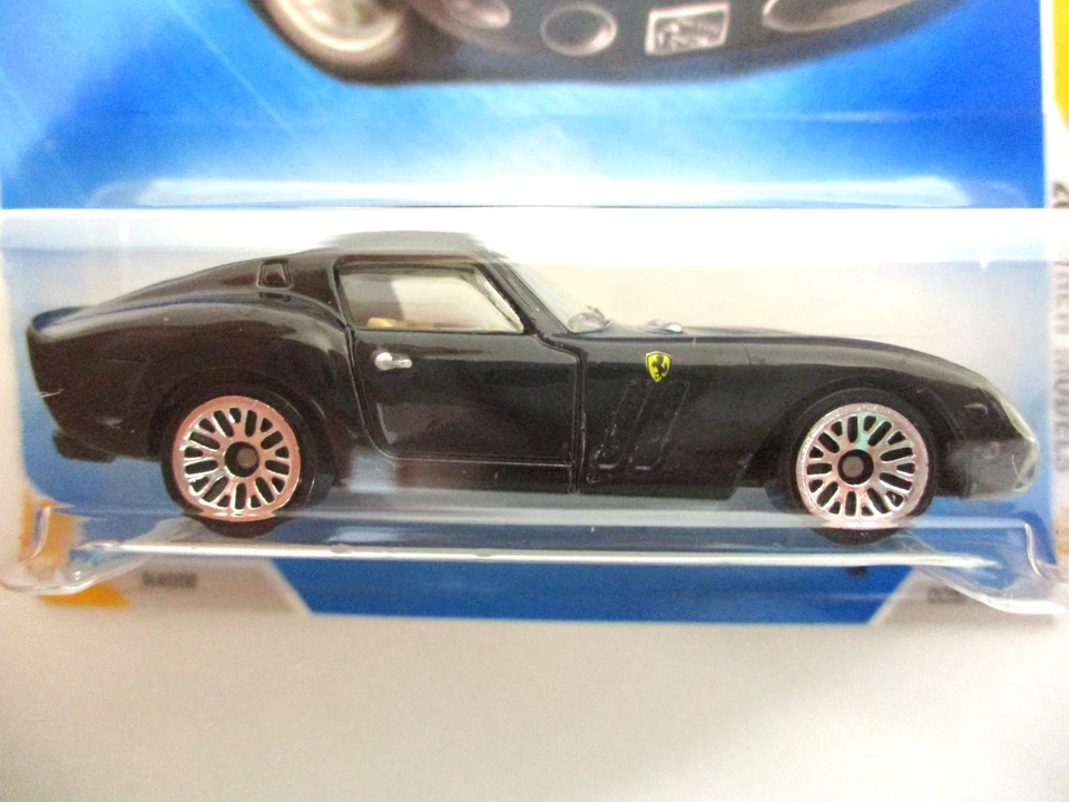HOT WHEELS - 2009 NEW MODELS - FERRARI 250 GTO (BLACK) - DIECAST - Image 4 of 4
