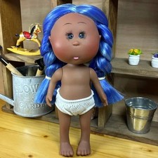 Doll Mia 9'' Nines d'Onil DARK skin blue eyes NEW IN BAG ISLA doll Blue Braids
