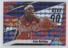 2019-20 Panini Mosaic Give and Go Reactive Blue Prizm 57/99 Jrue Holiday #5 7y2