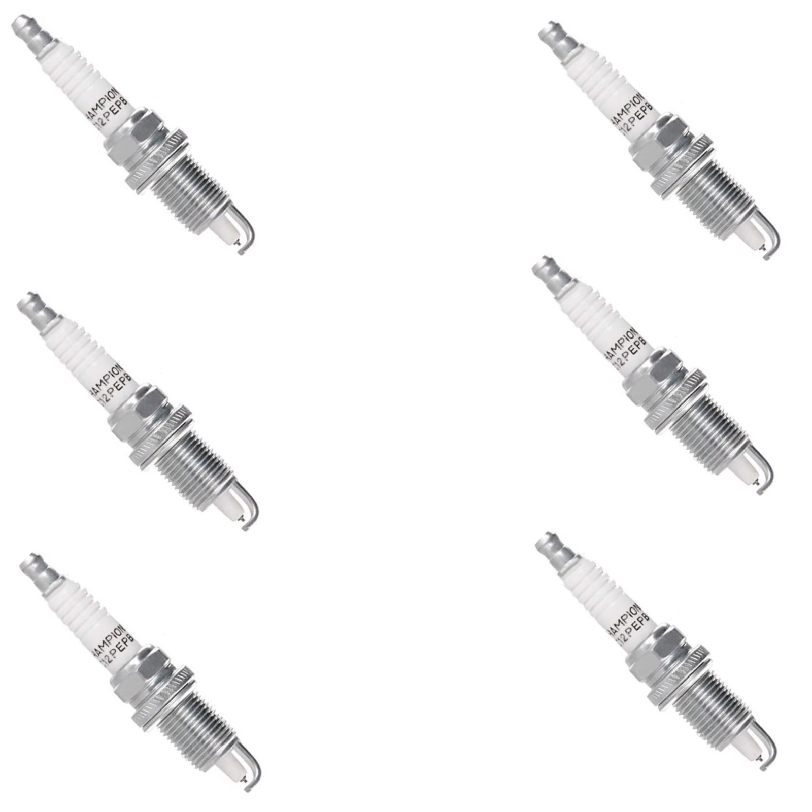 Champion New Copper Plus Small Engine 955M Spark Plug Set of 6 XC12PEPB