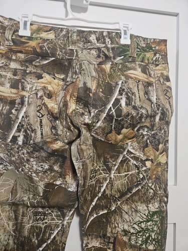 RealTree Edge Flex Camo Pants Mens 38x30 Edge Stretch Canvas Woods Hunt New - Picture 11 of 13