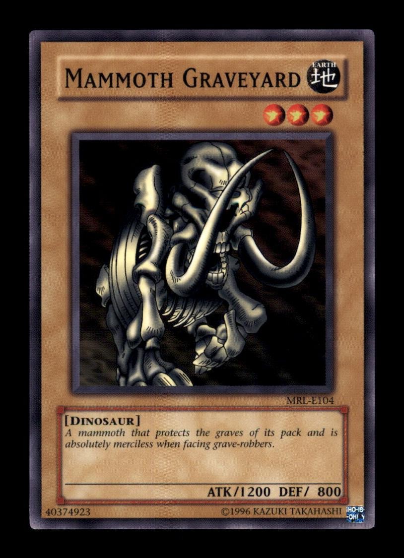 Mammoth Graveyard MRL-E104 Common Yu-Gi-Oh Unlimited LP