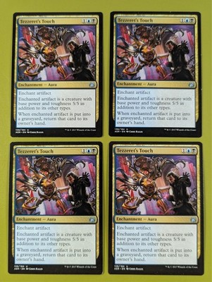 Tezzeret's Touch x4 Aether Revolt 4x Playset Magic the Gathering MTG