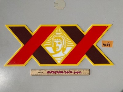   Dos Equis XX Acrylic Beer Bar Sign Mancave