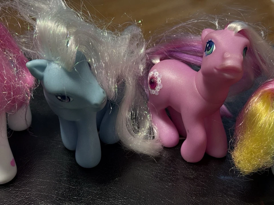 Disney Mi Primera Princesa Bella Rosa Pétalo Fisher Price Mattel Pony Lote De 8 Foto 3 de 4