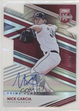 2020 Panini Elite Extra Edition 6/15 Nick Garcia #79 Auto 0c2