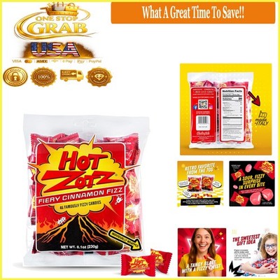 Fiery Cinnamon Fizzy Old Fashioned Candy 46 Pieces Italy Since 1970