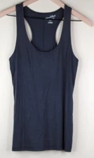 Universal Thread Womens Racerback Ribbed Tank Top Charcoal Gray Size Medium