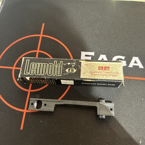 Leupold 28561 STD R77 Ruger Model 77 Short or Long Scope Mount Base NEW ...