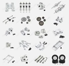 Aluminum metal refit Upgrade Parts Silver For 1/12 Scale MN128 mn86 G500 Rc car