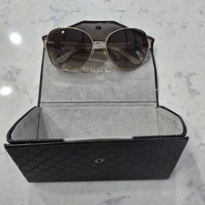 Gucci GG 4242/S White Gold Interlocking G Web Stripe Sunglasses 24S6Y 59-16-130