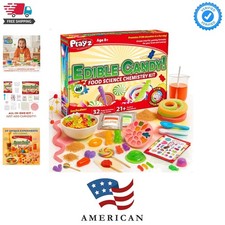 Edible Candy Making Science Kit for Kids Ages 8-12 Old - Food Science Chemis...
