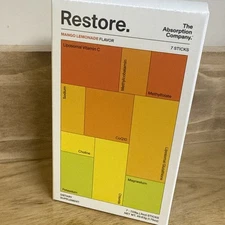 The Absorption Company Restore - Electrolyte Powder Packets - Workout Recover...