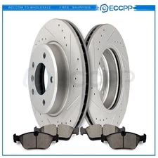 Front Ceramic Brake Pads And Rotors For 2001-2002 BMW Z3 2001-05 BMW 325i 325xi
