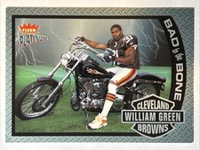 2002 Fleer Platinum Bad to the Bone, William Green RC, Card #16BB