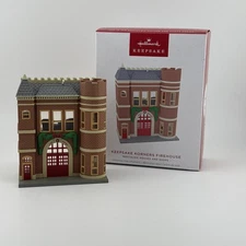Hallmark Keepsake Korners Firehouse Nostalgic Houses and Shops  2025  Ornament