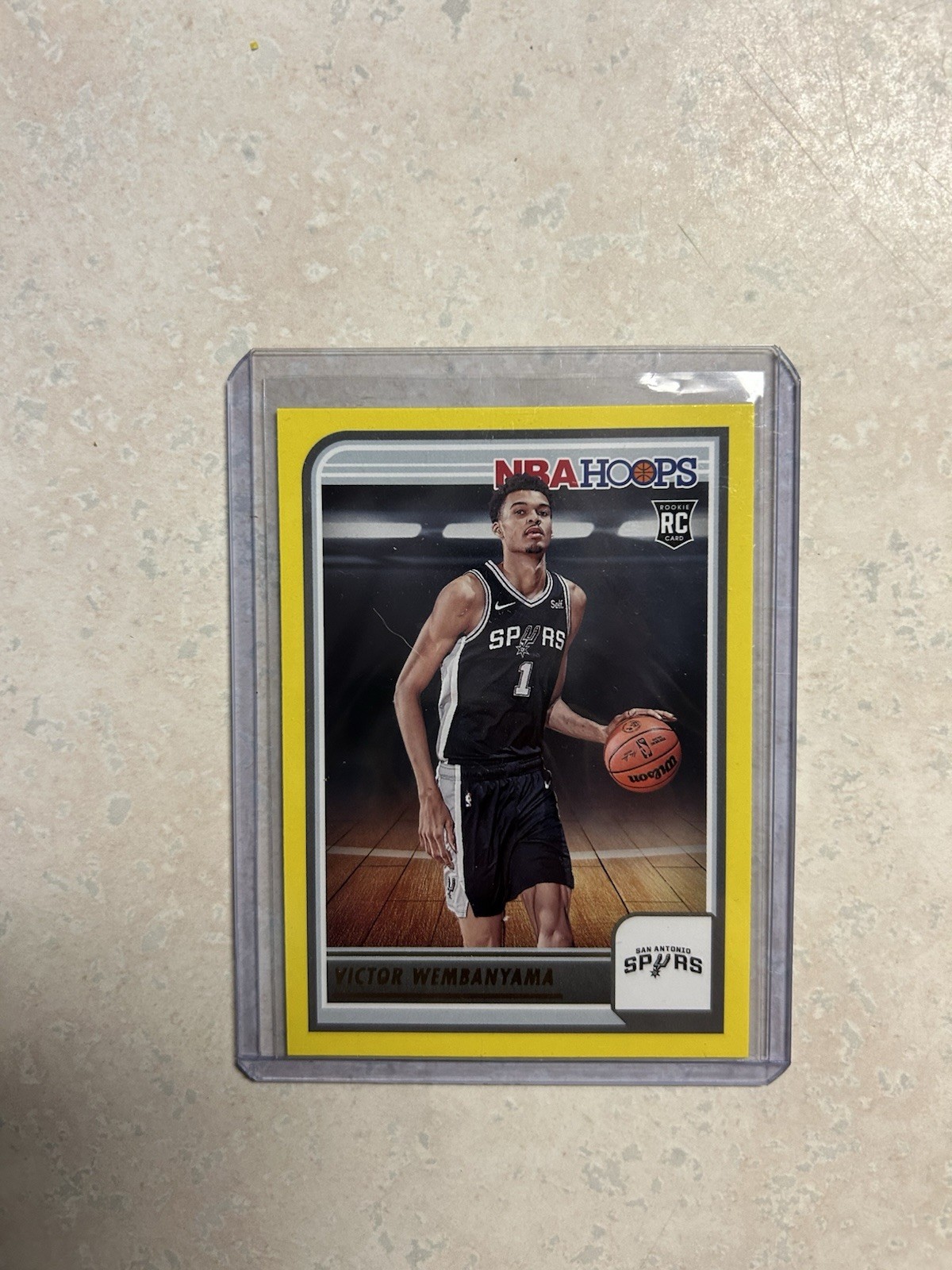 2023-24 Panini NBA Hoops - Rookies Victor Wembanyama #277 Yellow (RC)