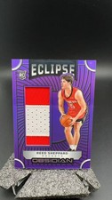 2024-25 Panini Obsidian Reed Sheppard Eclipse Purple Patch /75 #15369 RG