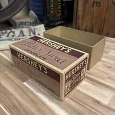 Rare Vintage Hershey's Chocolate Co. Bitter Sweet Six Bar Box No. 175
