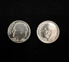 1958 (D)  & 1961 (P) Roosevelt Dimes 90% Silver