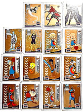 RARE EXCLUSIVE 2021 UPPER DECK SPACE JAM LEBRON JAMES TUNE SQUAD ROOKIE GOLD SET