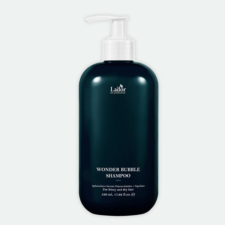 WONDER BUBBLE ボリューム・深い保湿シャンプー 600ml 2本 LADOR Wonder Bubble Shampoo 530ml Volumizing Anti Frizz Moisture
