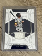 2022 Panini National Treasures - Christian Yelich #75   26/49 BREWERS