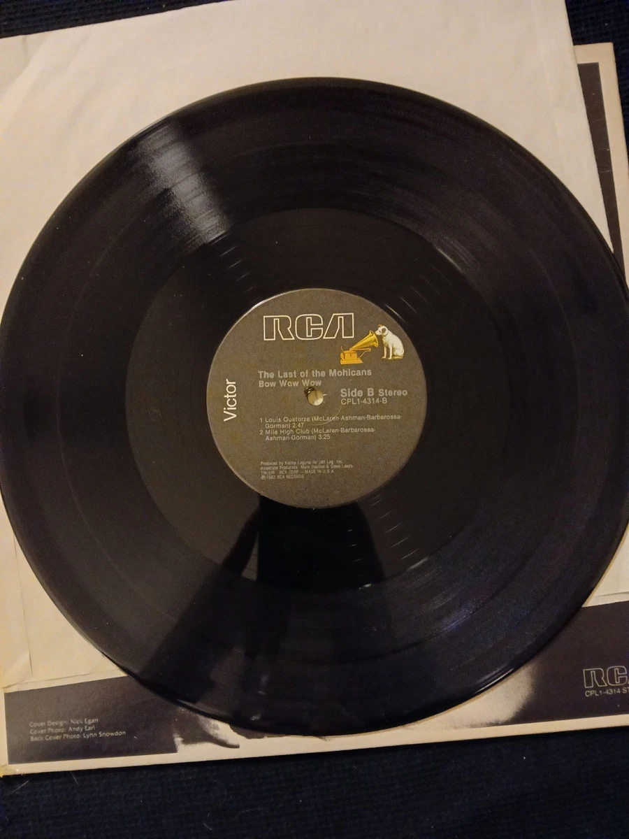 Bow Wow Wow The Last of the Mohicans RCA Victor 12in 33 RPM Vinyl EP CPL1-4314