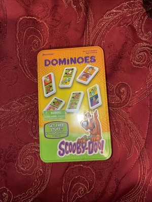 2011 SCOOBY-DOO Dominoes In Metal Tin By Pressman New Unopened