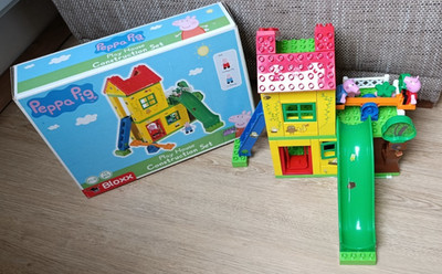 Peppa Pig (Wutz) Big Bloxx Peppas Haus mit Karton (Play House)