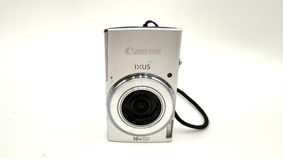 Canon IXUS PC2054 Digitalkamera Silber   ohne Akku   funktionsfähig