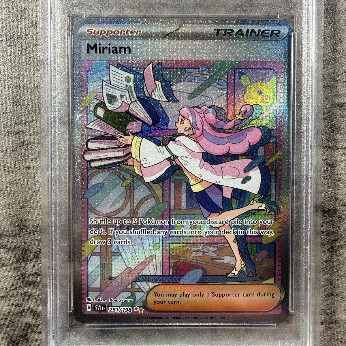 Miriam 251/198 SV01: Scarlet & Violet Base Set Holo for sale