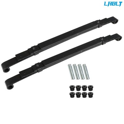 LABLT 4-Leaf Heavy Duty Golf Rear Leaf Spring Kit For Club Car Precedent 2004-Up