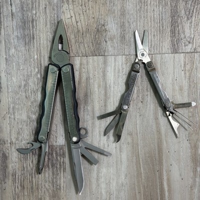 Lot Of 2 Leatherman Micra Multi-Tool & KICK Multi Tool USA Made