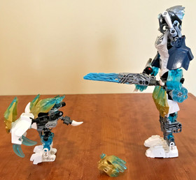 LEGO BIONICLE: 71311 Kopaka and Melum-Unity Set Complete with Instructions