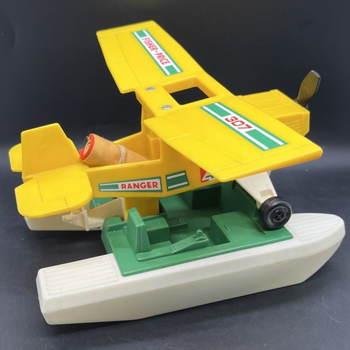 VTG Fisher Price Adventure People Patrol Ranger PLANE #307 Boat Sleeping Bag - Picture 3 of 18