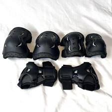 JBM Kids Protective Pads Bike Roller Skate Skateboarding Knee Elbow Wrist Guards