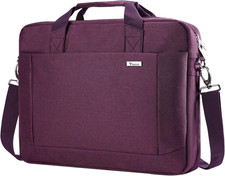 17.3" Laptop Bag,Computer Bag,Macbook Bag,Laptop Messenger Bag w/ Removable Stra