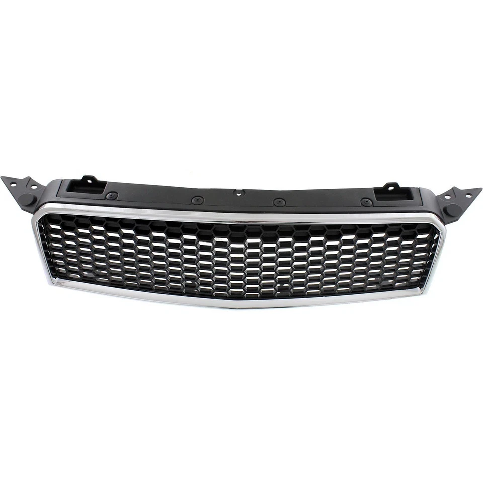 New Front Grille Assembly For 2009-2011 Chevrolet Aveo5 Chrome with Black Insert Foto 4 de 4