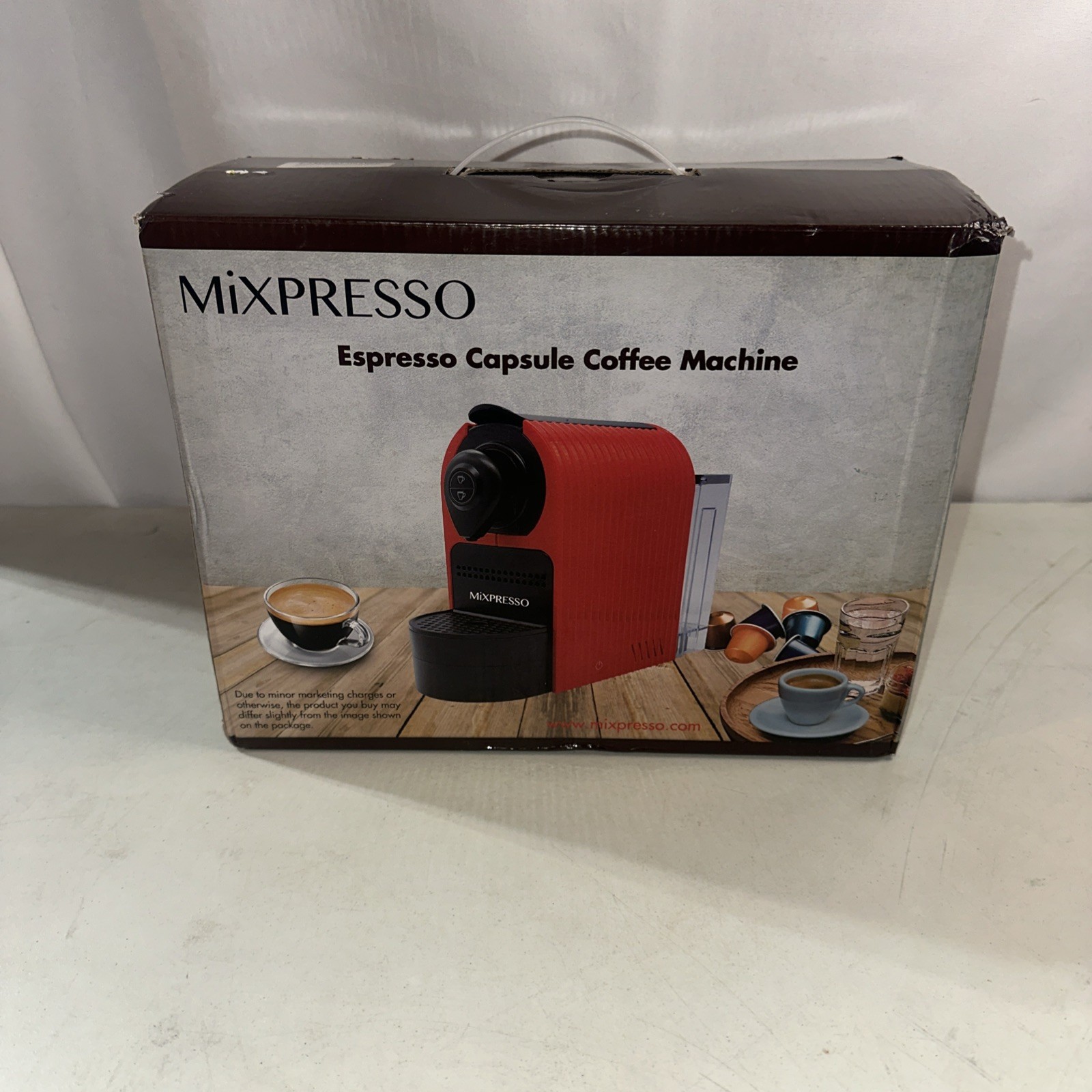 MIXPRESSO Espresso Machine for Nespresso Compatible Capsules (RED) - NEW
