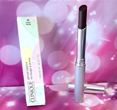 FULL SIZE Clinique Almost Lipstick Black Honey 06
