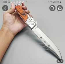 FOLDING HUNTING CAMPING KNIFE